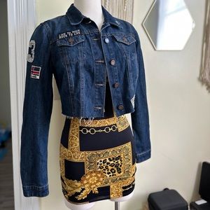 Cropped Denim Jacket
